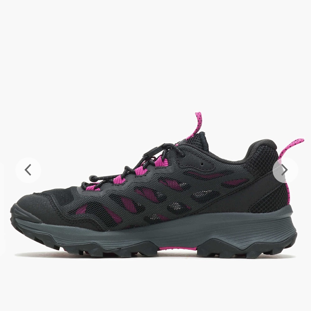Merrell Women's Speed Strike Aerosport Hiking Shoes - Black/Pink - Picture 4 of 8
